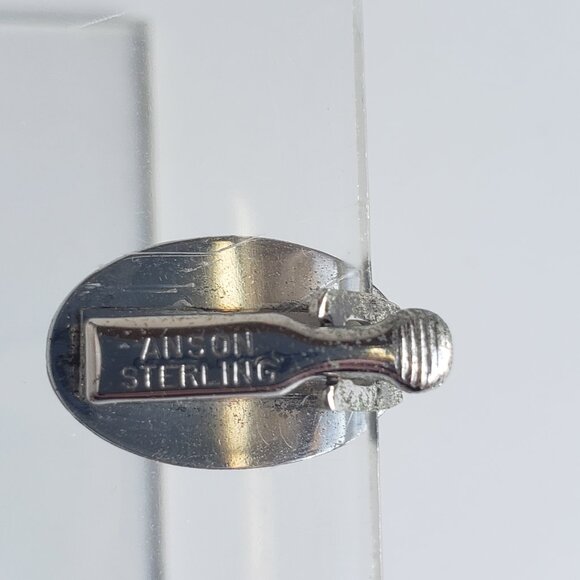 Retro 1960s Anson Sterling Tie Clip for Skinny Neckties Engravable Men’s Gift - Picture 3 of 7